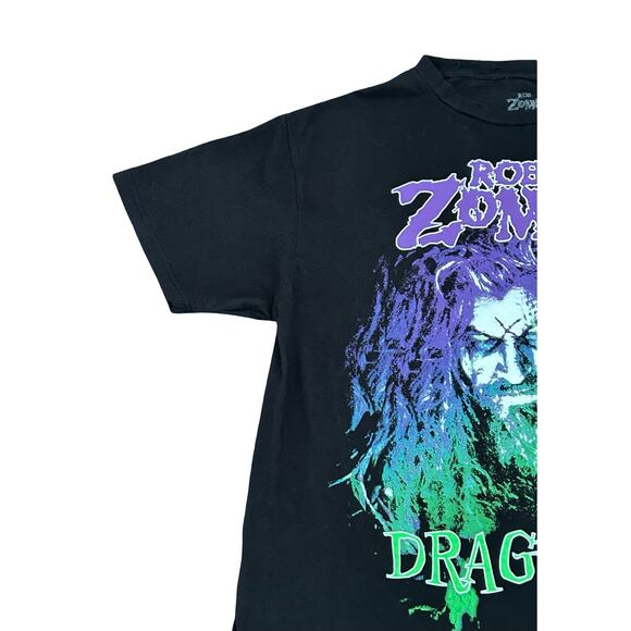 Rob Zombie Dradula 90s Black T Shirt
Band Industrial Metal Alternative Rock Sz L - Picture 3 of 9